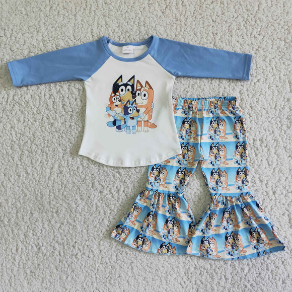 blue girls clothing  outfits