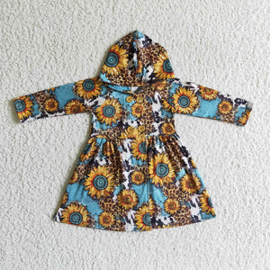 sunflower hoodie girls coat