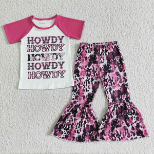 pink HOWDY girl clothing