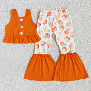 Orange girls clothing  outfits