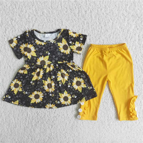 Sunflower sleeveless   girl clothing  outfits